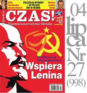 Okładka Numer podwójny 27-28 (998-999) z 4-11 lipca 2009