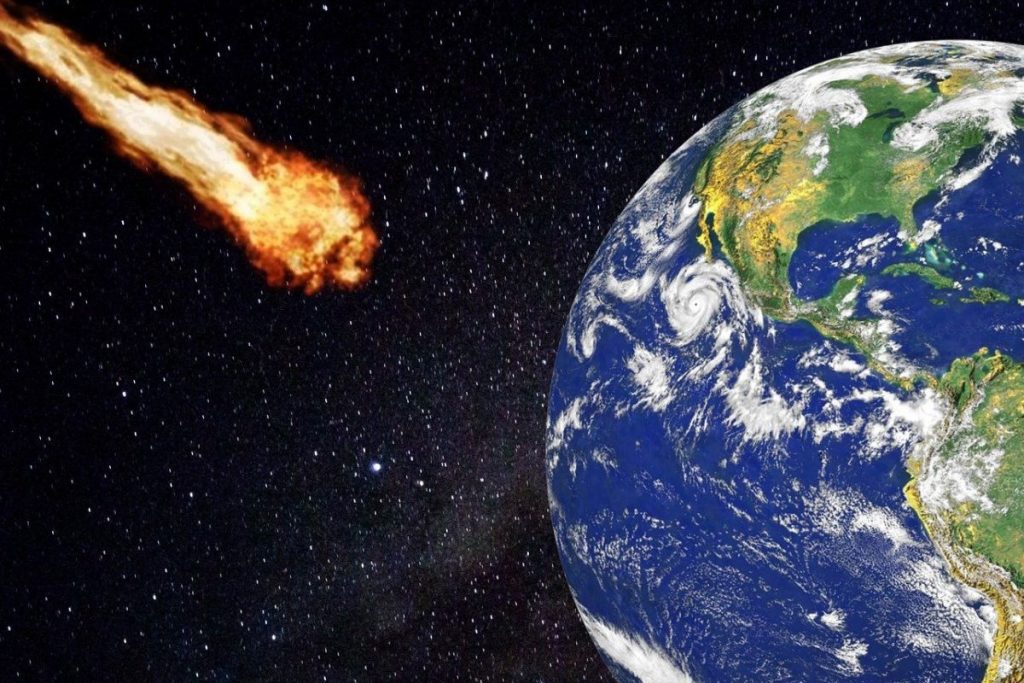 Asteroida pędzi w kierunku Ziemi Jej uderzenie doprowadziłoby do