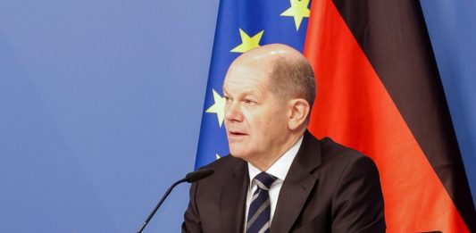 Kanclerz Niemiec Olaf Scholz. Foto: PAP/DPA