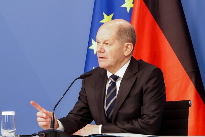 Kanclerz Niemiec Olaf Scholz. Foto: PAP/DPA