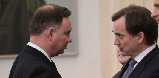 Andrzej Duda i Zbigniew Ziobro Źródło: PAP