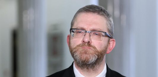Grzegorz Braun Źródło: PAP