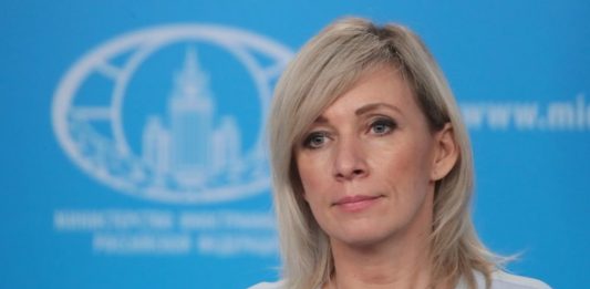 Rzecznik rosyjskiego MSZ Maria Zacharowa. Foto: MFA Russia