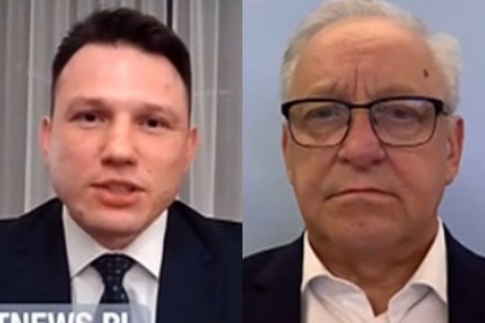 mentzen_piecha Sławomir Mentzen i Bolesław Piecha. / foto: screen Polsat News (kolaż)