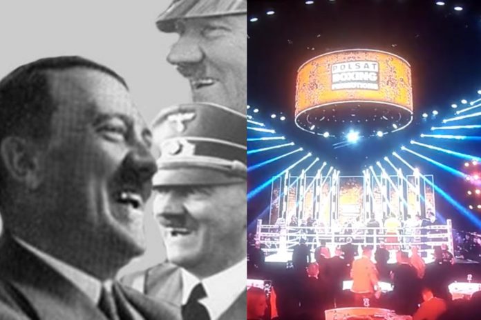 Adolf Hitler, Polsat Boxing Promotions Źródło: Know Your Meme, Twitter, collage