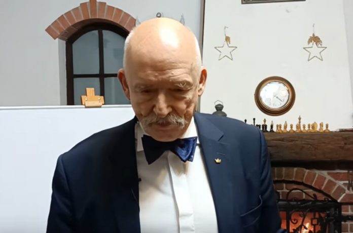 Janusz Korwin-Mikke Źródło: YouTube/Janusz Korwin-Mikke