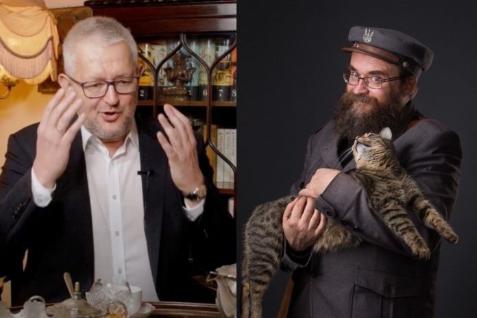 Rafał_Ziemkiewicz_Andrzej_Pilipiuk_nczas Rafał Ziemkiewicz, Andrzej Pilipiuk Źródło: YouTube, Facebook, collage