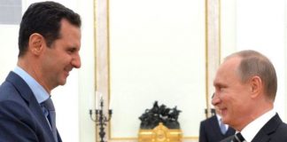 Baszar Al-Assad i Władimir Putin. Foto: wikimedia
