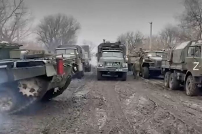 Siły DNR przygotowują się do walki w Mariupolu. / foto: screen Twitter: @Karmabash
