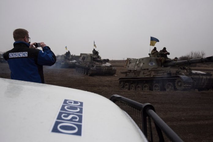 OBWE SMM monitoruje przemieszczanie ciężkiej broni na wschodzie Ukrainy. Zdjęcie ilustracyjne. / foto: Flickr, OSCE Special Monitoring Mission to Ukraine, CC BY 2.0