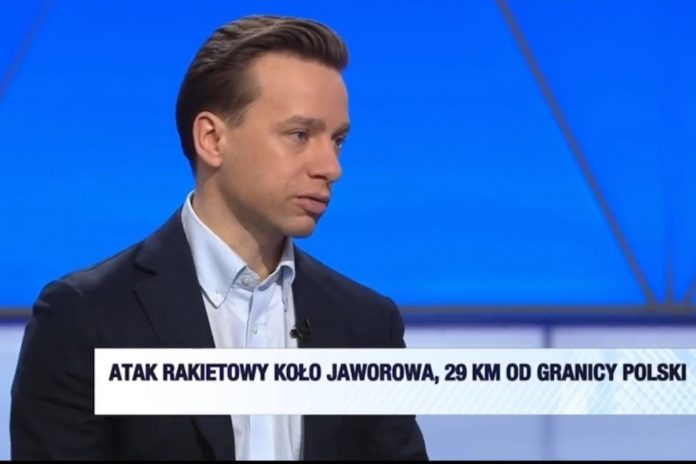 Bosak_nczas Krzysztof Bosak/Fot. screen Polsat News