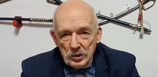 Janusz Korwin-Mikke. / foto: screen YouTube: Janusz Korwin-Mikke