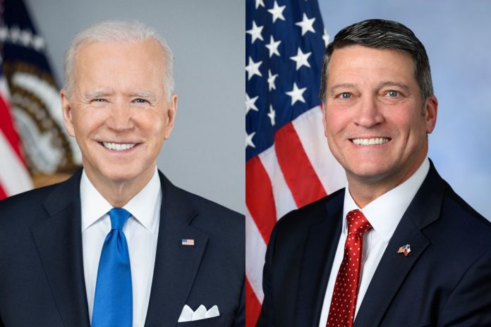 joe_biden_ronny_jackson Joe Biden oraz Ronny Jackson. / foto: Domena publiczna (kolaż)