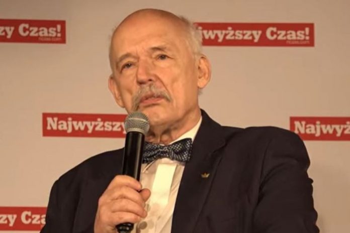 Janusz Korwin-Mikke. / foto: screen YouTube