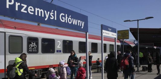 Dworzec w Przemyślu.