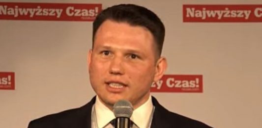 Sławomir Mentzen. / foto: screen YouTube