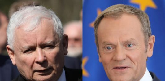 Jarosław Kaczyński i Donald Tusk/Fot. PAP (kolaż)