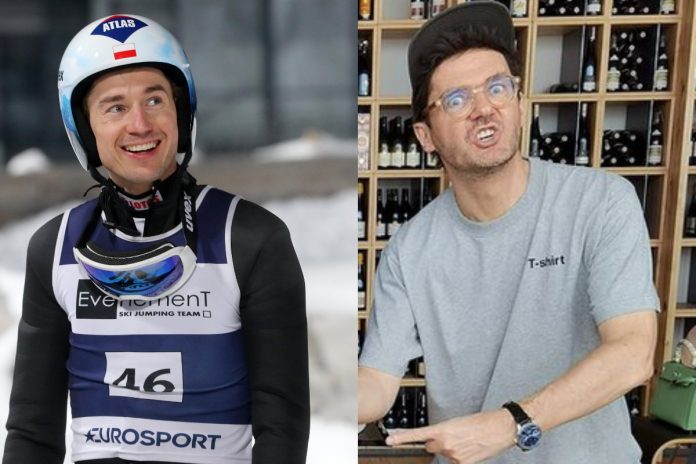 Kamil_Stoch_Kuba_Wojewódzki_nczas Kamil Stoch, Kuba Wojewódzki Źródło: PAP, Instagram, collage