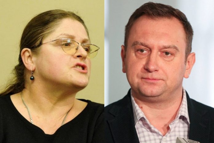Pawlowicz_Trela_nczas (1) Krystyna Pawłowicz i Tomasz Trela/Fot. PAP (kolaż)