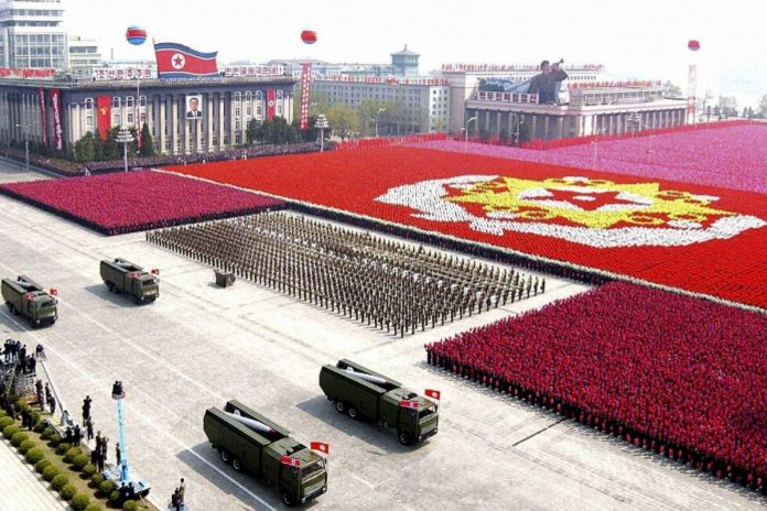 Parada wojskowa w Korei Północnej. / foto: Flickr, babeltravel, CC BY 2.0