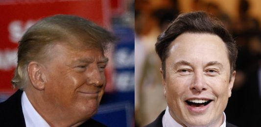 Donald Trump, Elon Musk Źródło: PAP, collage