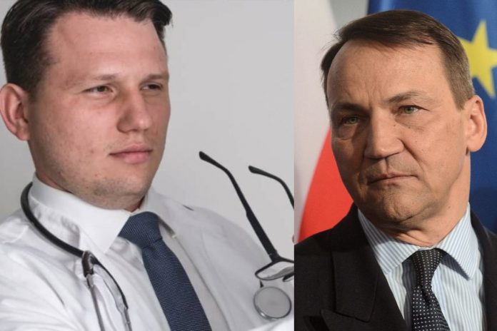 Mentzen_Sikorski_nczas Sławomir Mentzen i Radosław Sikorski/Fot. Instagram/PAP (kolaż)