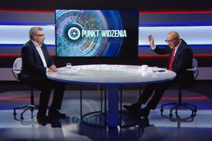 Olaf Wojak i Grzegorz Jankowski/Fot. screen Polsat News