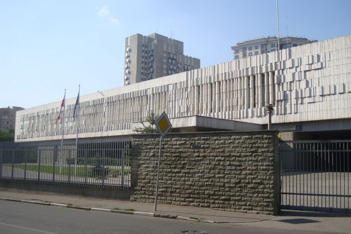 Ambasada Polski w Moskwie.