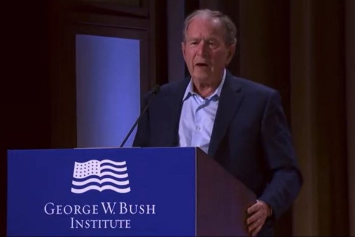George W. Bush w Dallas.