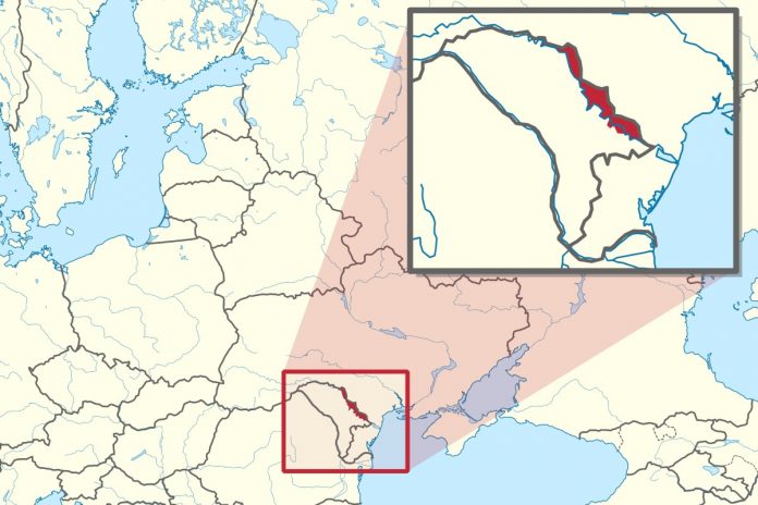 Naddniestrze na mapie Europy środkowo-wschodniej. Źródło: wikimedia