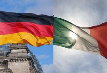 Flagi Niemiec i Włoch. Zdjęcie ilustracyjne. / foto: Pixabay (kolaż)