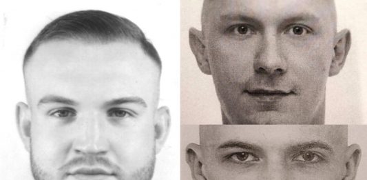 Poszukiwani: Dawid Mirkowski, Łukasz Goławski, Sebastian Włodarczyk. Foto: policja