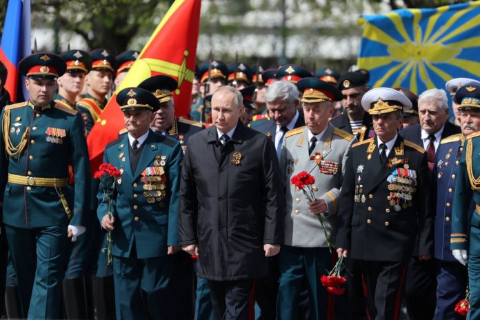 Władimir Putin podczas obchodów 