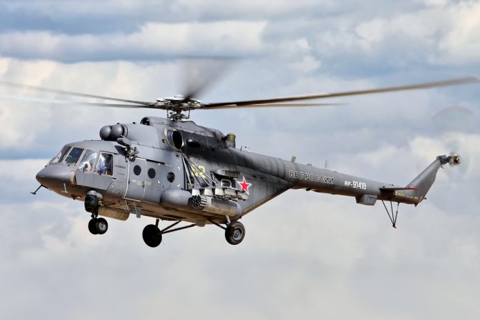 Rosyjski smigłowiec Mi-17. Zdjęcie ilustracyjne. Foto: wikimedia/Witalij W. Kuźmin