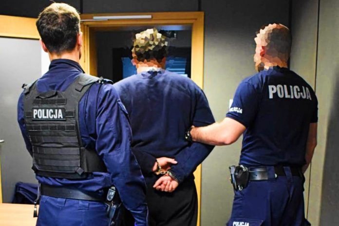 nożownik_Płock_policja_zatrzymanie Zatrzymanie nożownika z Płocka. Foto: mazowiecka.policja.gov.pl
