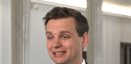 Jakub Kulesza Źródło: Twitter/Konfederacja