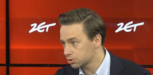 Krzysztof Bosak. / foto: screen YouTube: Radio ZET