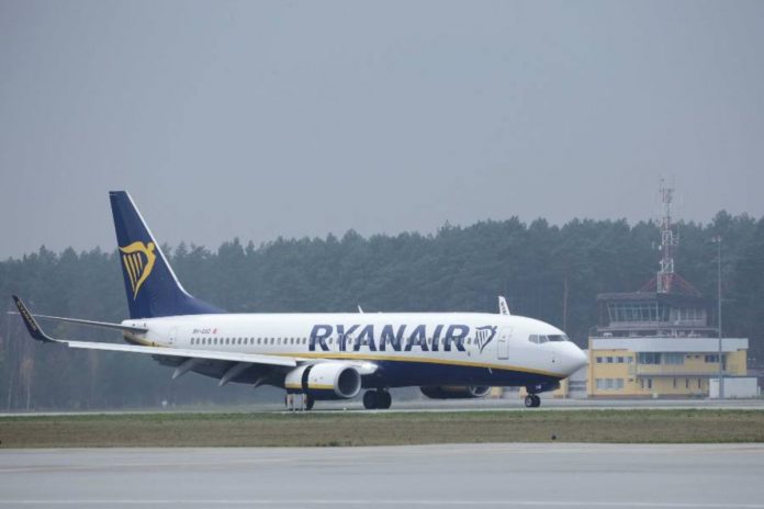 Samolot linii Ryanair. Zdjęcie ilustracyjne. / foto: PAP