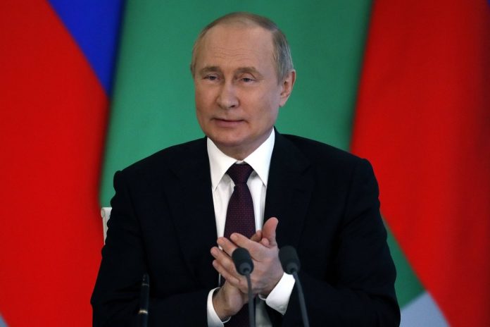 Prezydent Rosji Władimir Putin. Foto: PAP/EPA