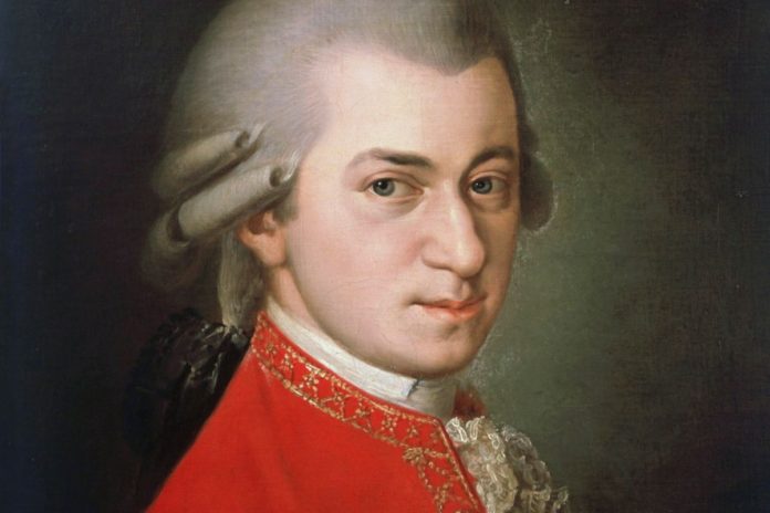 Pośmiertny portret Wolfganga Amadeusza Mozarta namalowany przez Barbarę Kraft. / foto: domena publiczna
