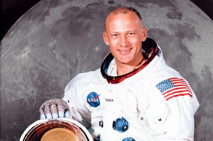 Buzz_Aldrin_ Buzz Aldrin. / Zdjęcie: Wikipedia/NASA