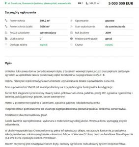 Willa Tomasza Lisa  Źródło: materiały prasowe