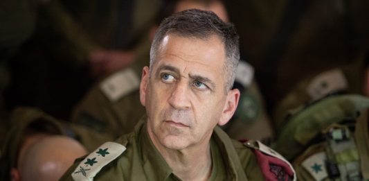 Szef Sztabu Generalnego Sił Obronnych Izraela (IDF) Aviv Kohavi. Foto: wikimedia