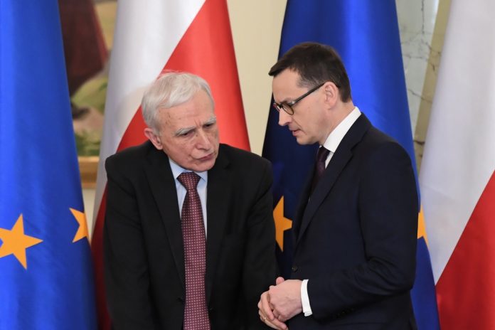 naimski-morawiecki Piotr Naimski, Mateusz Morawiecki. Źródło: PAP