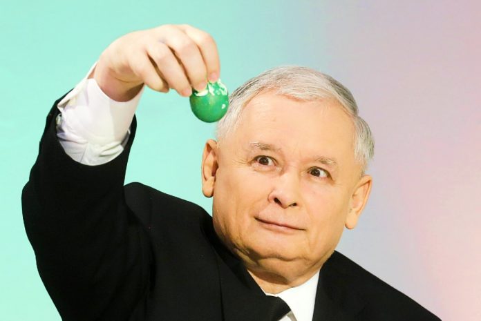 Prezes Kaczyński zna lepsze zastosowanie jajek niż obrzucanie nimi kolumny aut, w której się przemieszcza. / Zdjęcie ilustracyjne: PAP