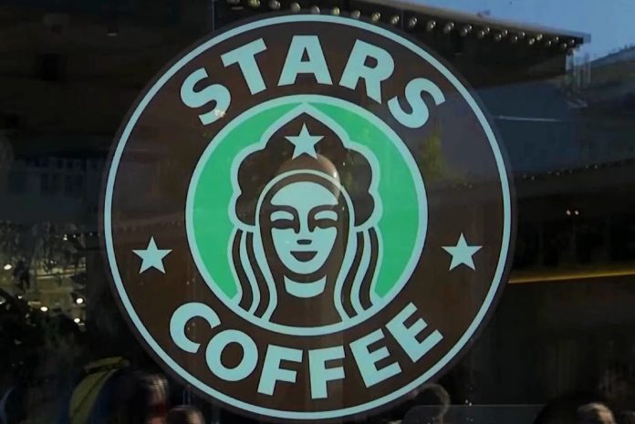 rosja-stars coffee-sturbucks-kawa-moskwa W Rosji powstała nowa sieć kawiarni. / Zdjęcie: YT/screen