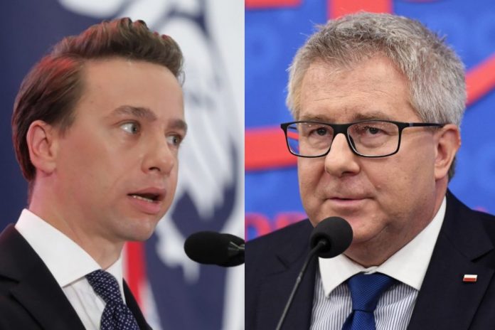 Krzysztof-Bosak-Ryszard-Czarnecki-nczas Krzysztof Bosak, Ryszard Czarnecki Źródło: PAP, collage