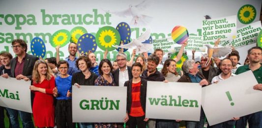 Niemieccy Zieloni / Zdjęcie ilustracyjne / Foto: EPA/OMER MESSINGER Dostawca: PAP/EPA.