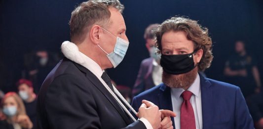 Mateusz Matyszkowicz i Jacek Kurski.