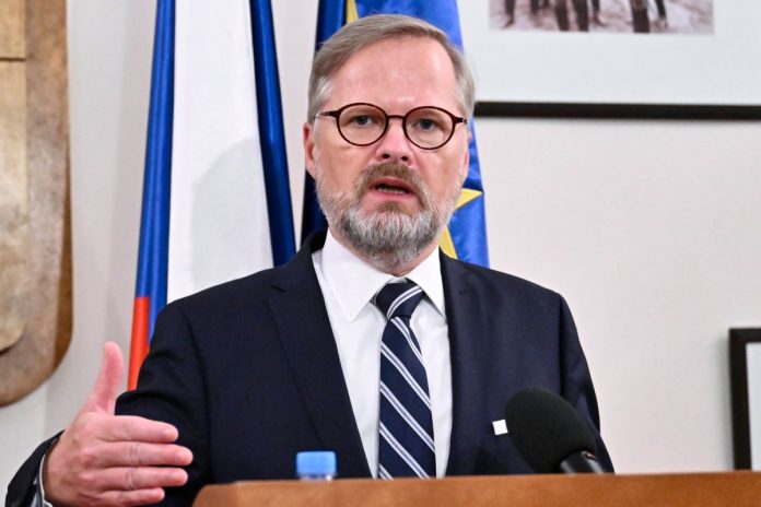 Premier Czech Petr Fiala. Foto: PAP/CTK